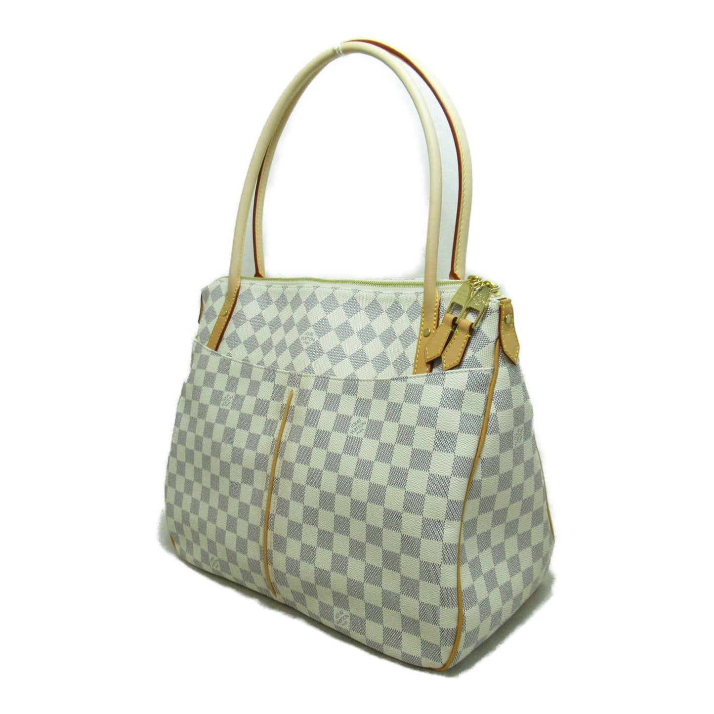LOUIS VUITTON Figueri GM Beige Damier Azur PVC coated canvas N41175