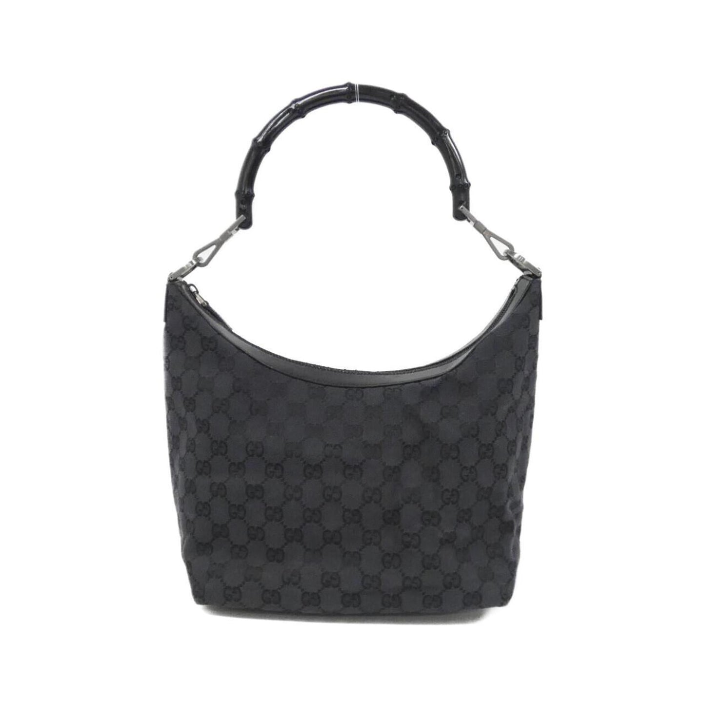 Gucci Black Gg Canvas Shoulder Bag ( )