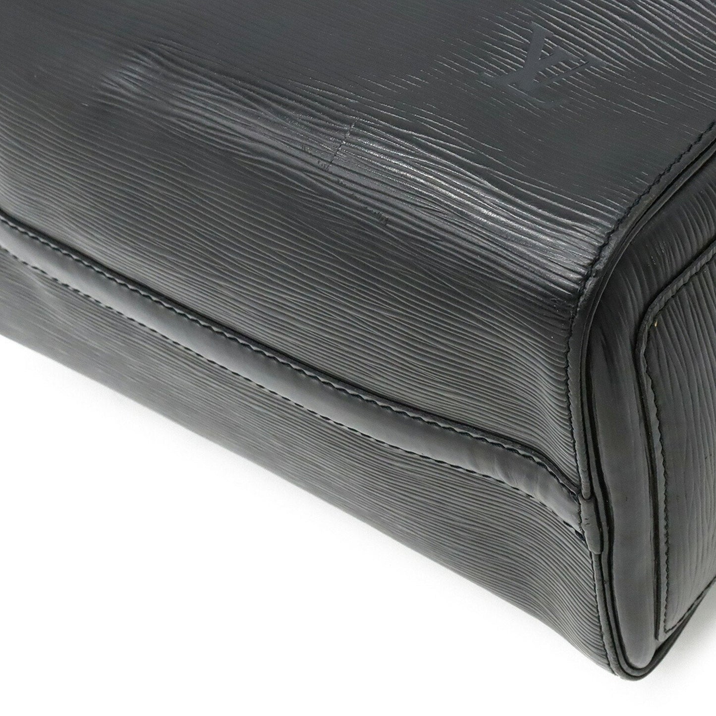 LOUIS VUITTON Epi Speedy 25 Handbag Boston Bag Leather Noir Black M43012