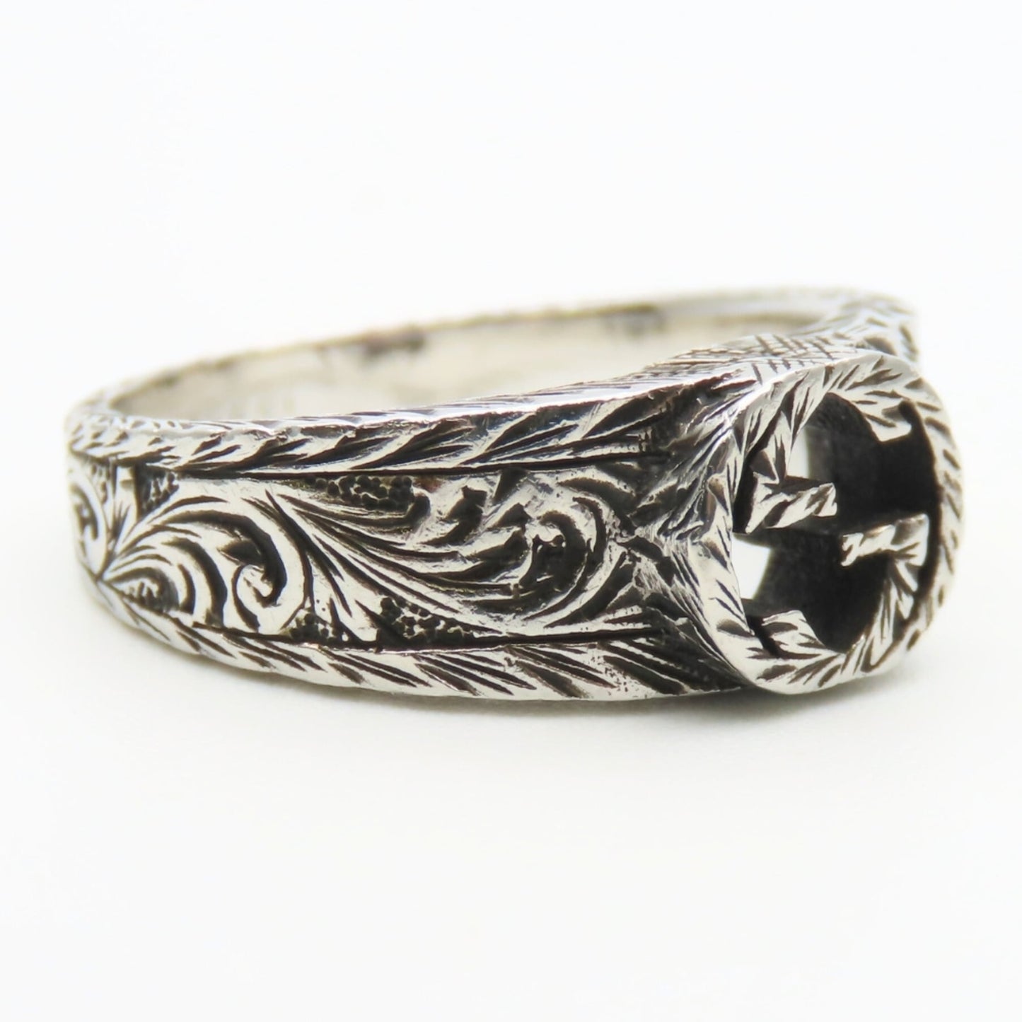 Gucci Silver Silver 925 Band Ring ( )