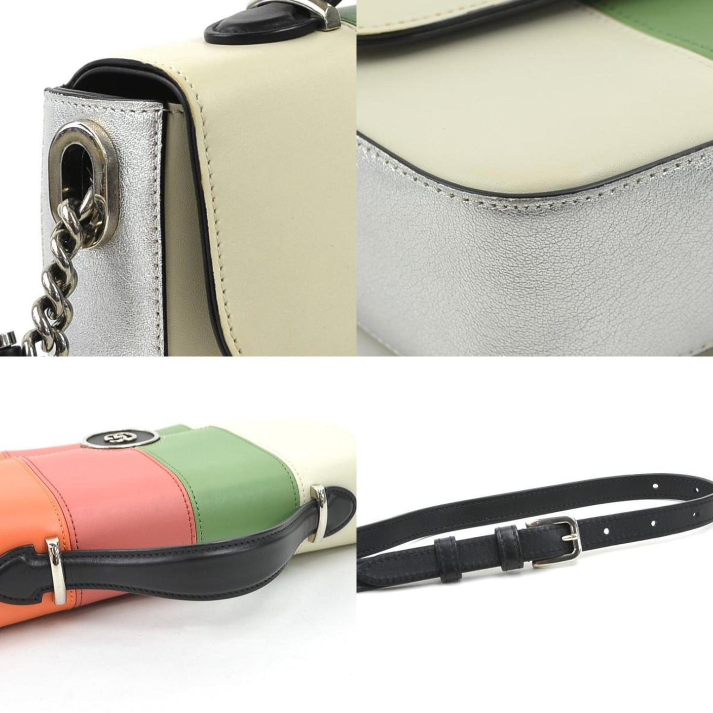 Gucci Multi-Color Leather Shoulder Bag ( )