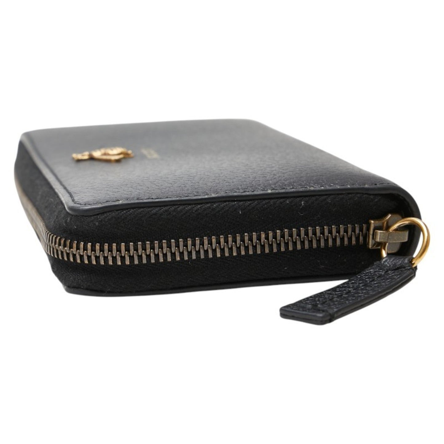 Gucci Animalier Black Leather Long Wallet (Bi-Fold) ( )