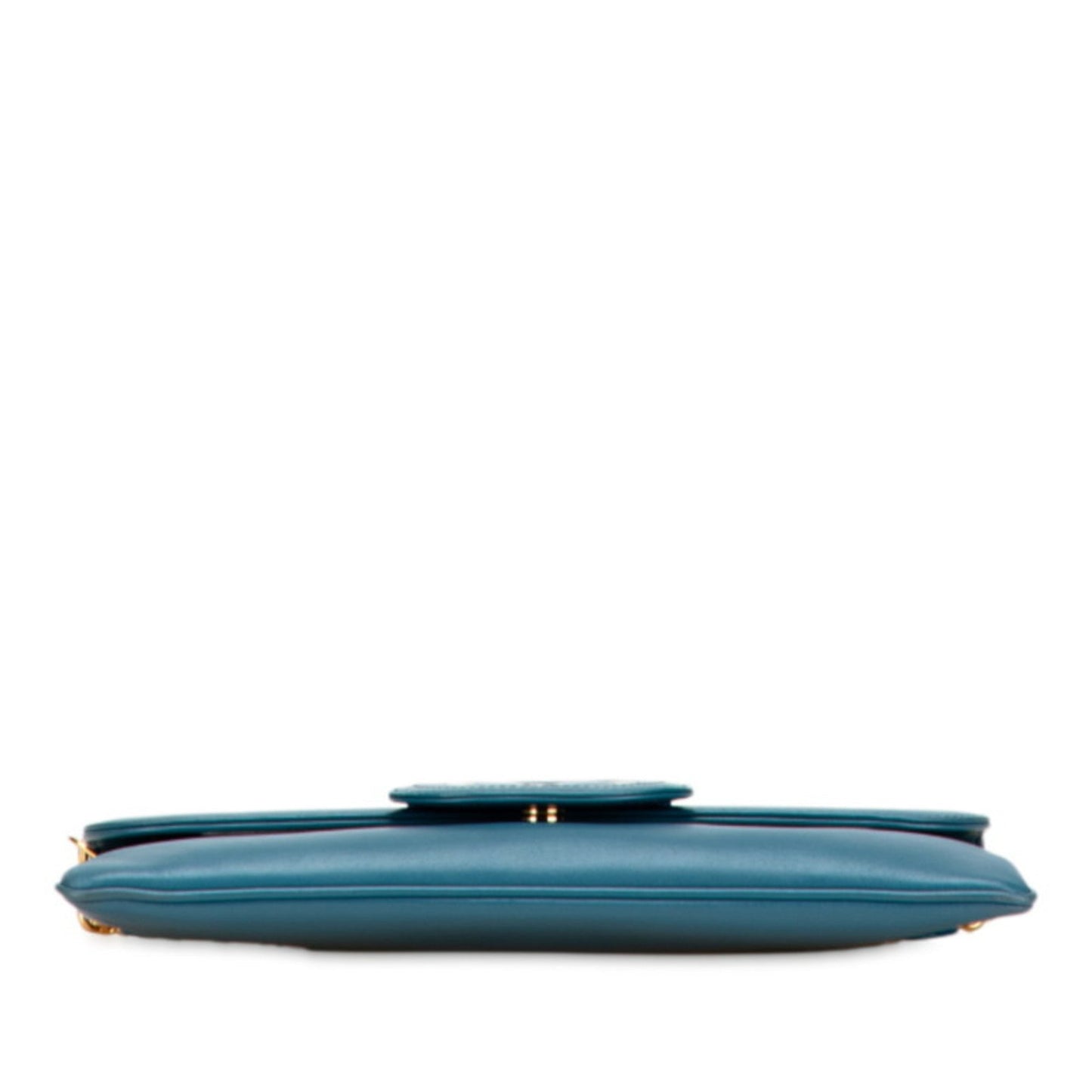 Christian Dior Blue Leather Shoulder Bag ()
