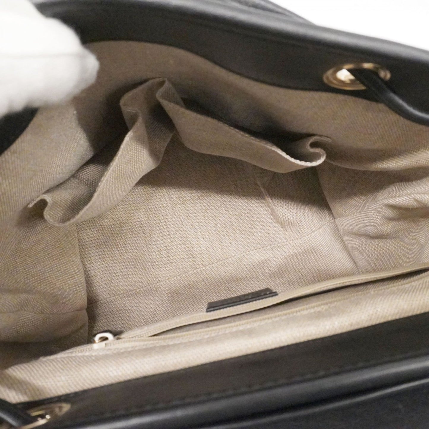 Gucci Black Leather Backpack ( )