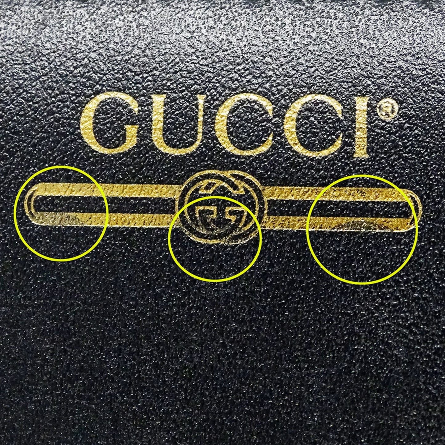 Gucci Black Leather Long Wallet (Bi-Fold) ( )