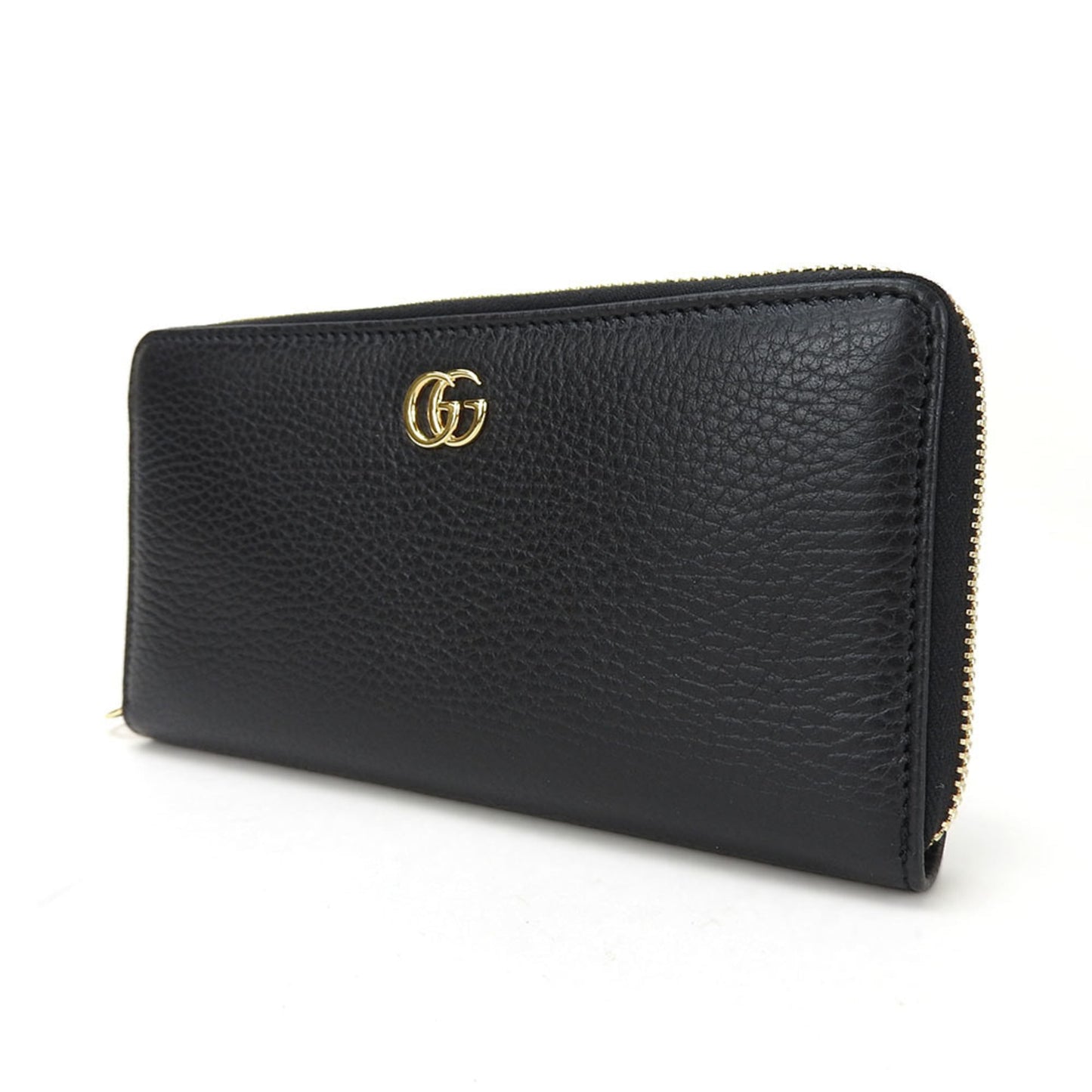 Gucci Black Leather Long Wallet (Bi-Fold) ( )