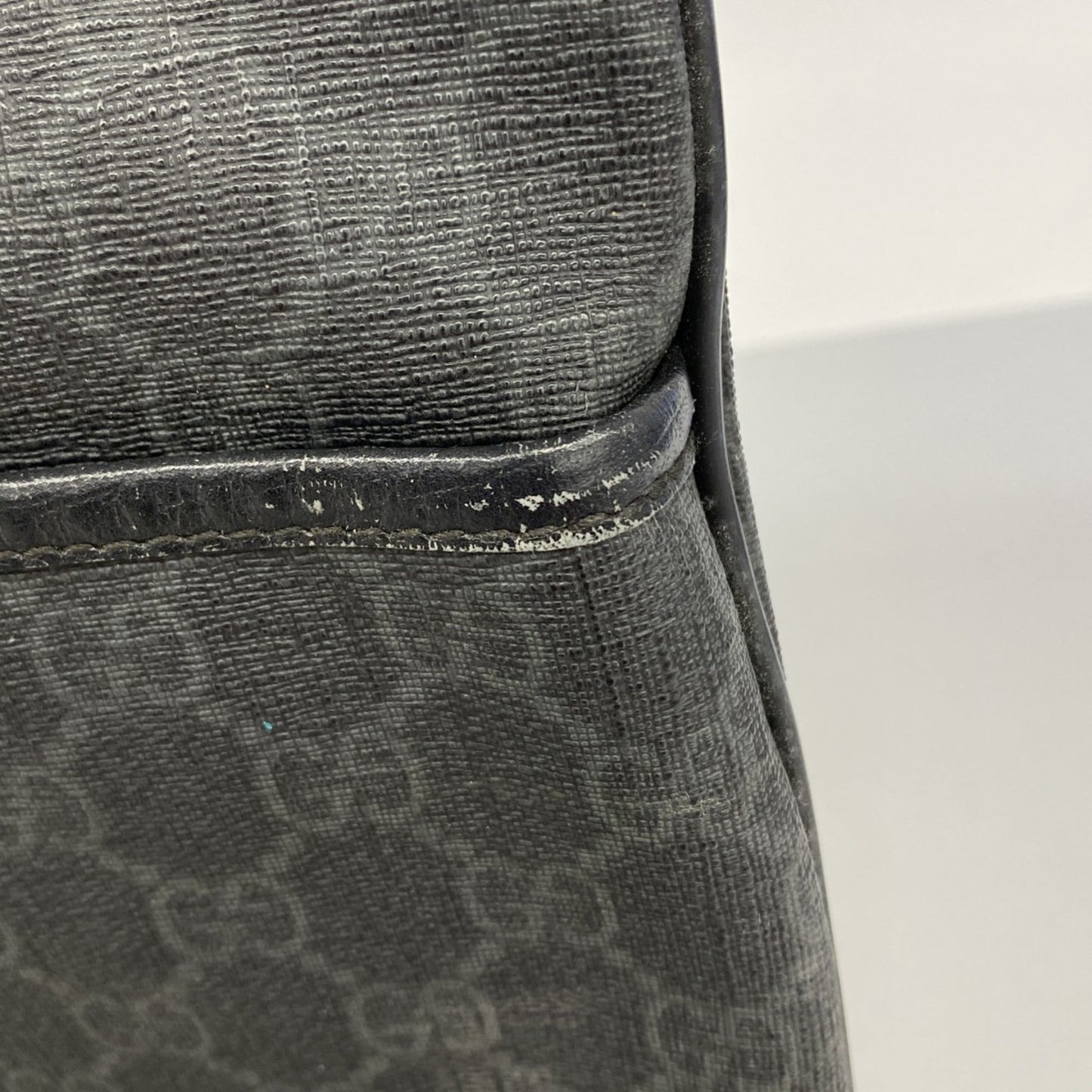 Gucci Black Pvc Shoulder Bag ( )