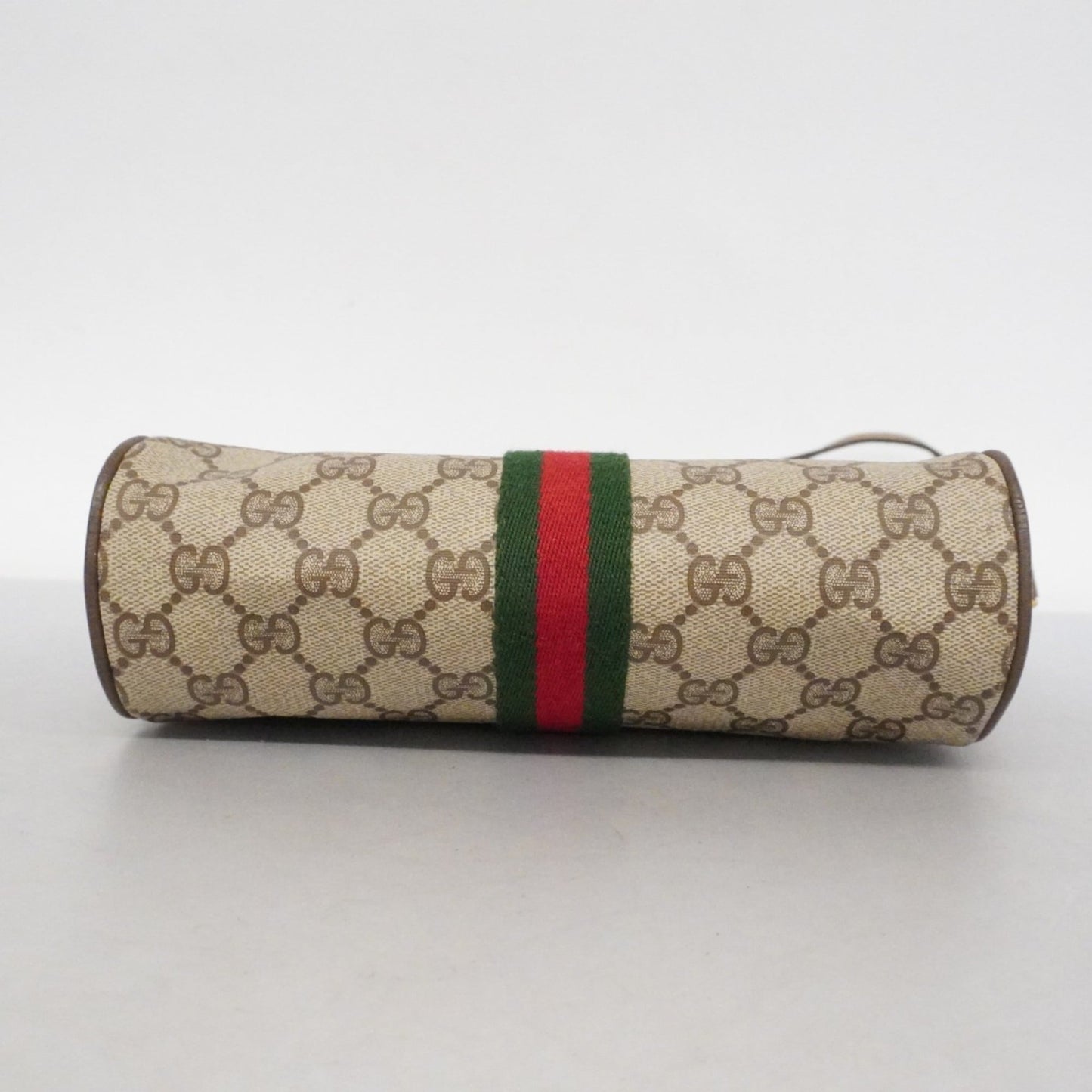 Gucci Brown Canvas Shoulder Bag ( )