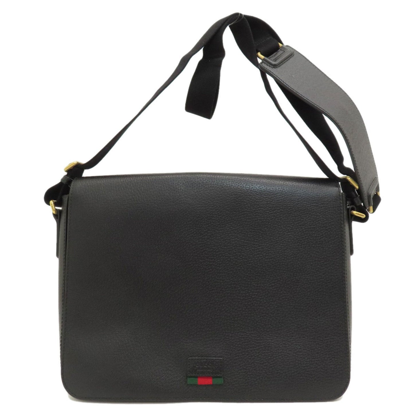 Gucci Black Leather Shoulder Bag