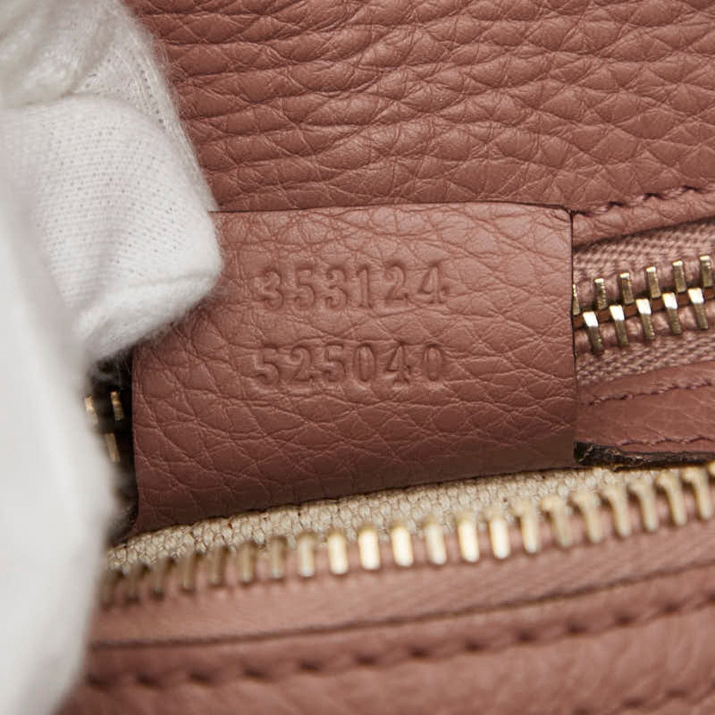 Gucci Pink Leather Handbag Shoulder Bag ( )
