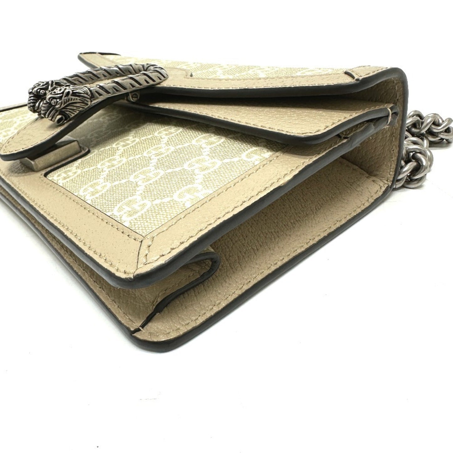 Gucci Beige Gg Supreme Shoulder Bag ( )