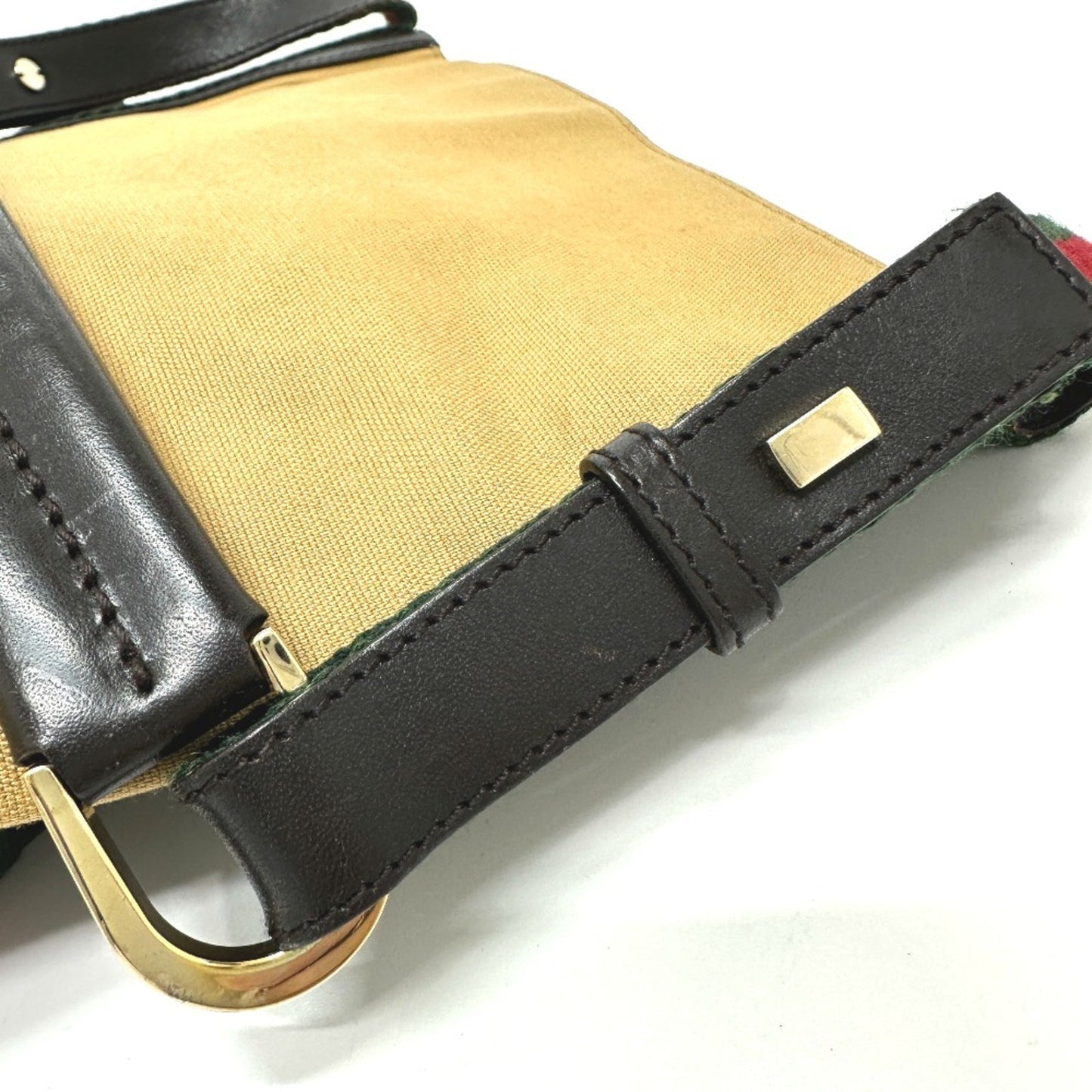 Gucci Beige Leather Shoulder Bag ( )