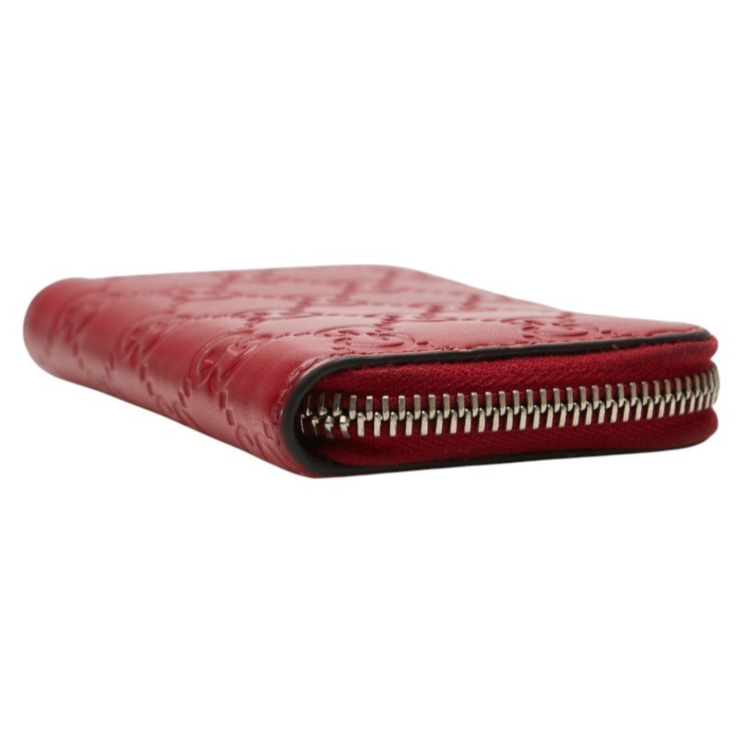 Gucci Red Color Leather Coin Purse/Coin Case ( )