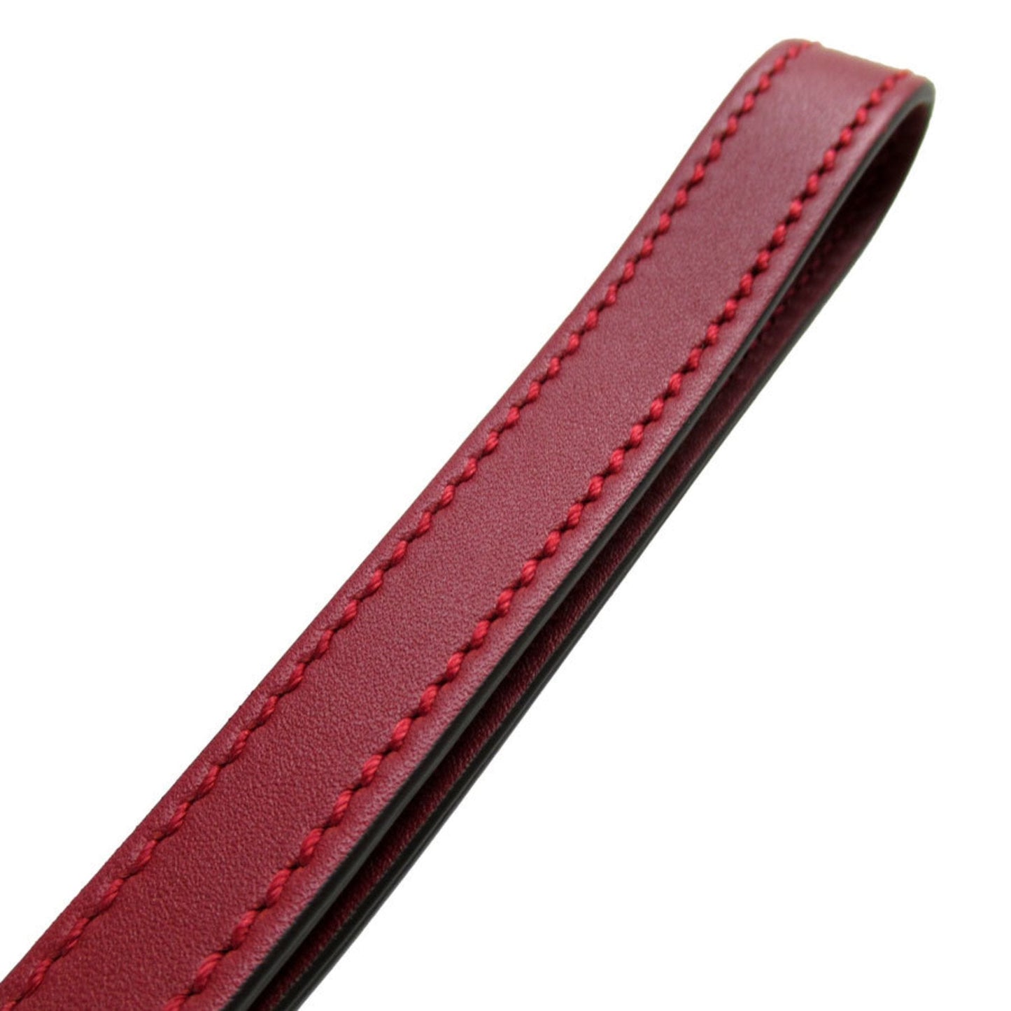 Gucci Dark Red Leather Clutch Bag