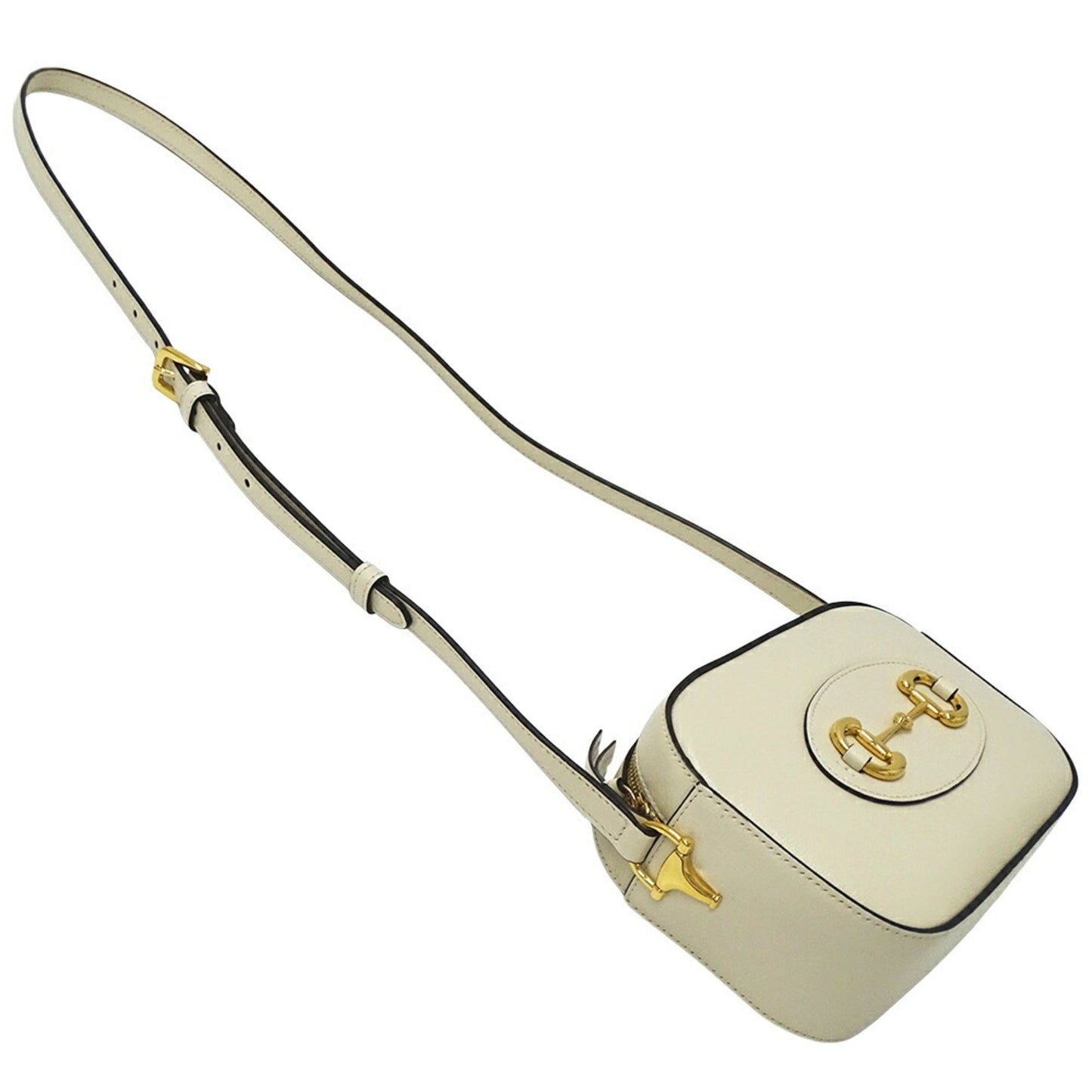 Gucci White Leather Shoulder Bag ( )