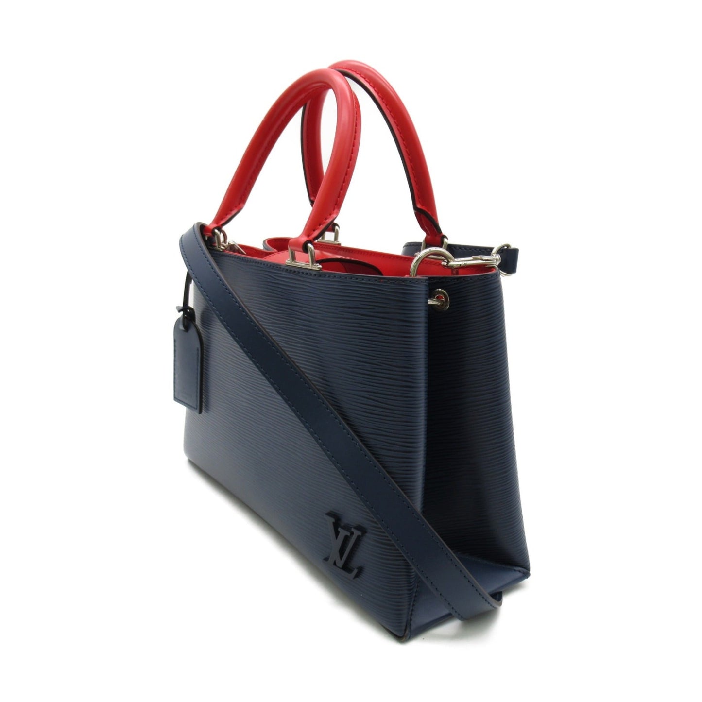 LOUIS VUITTON Kleber PM Navy Coquelicot Indigo Epi M53512