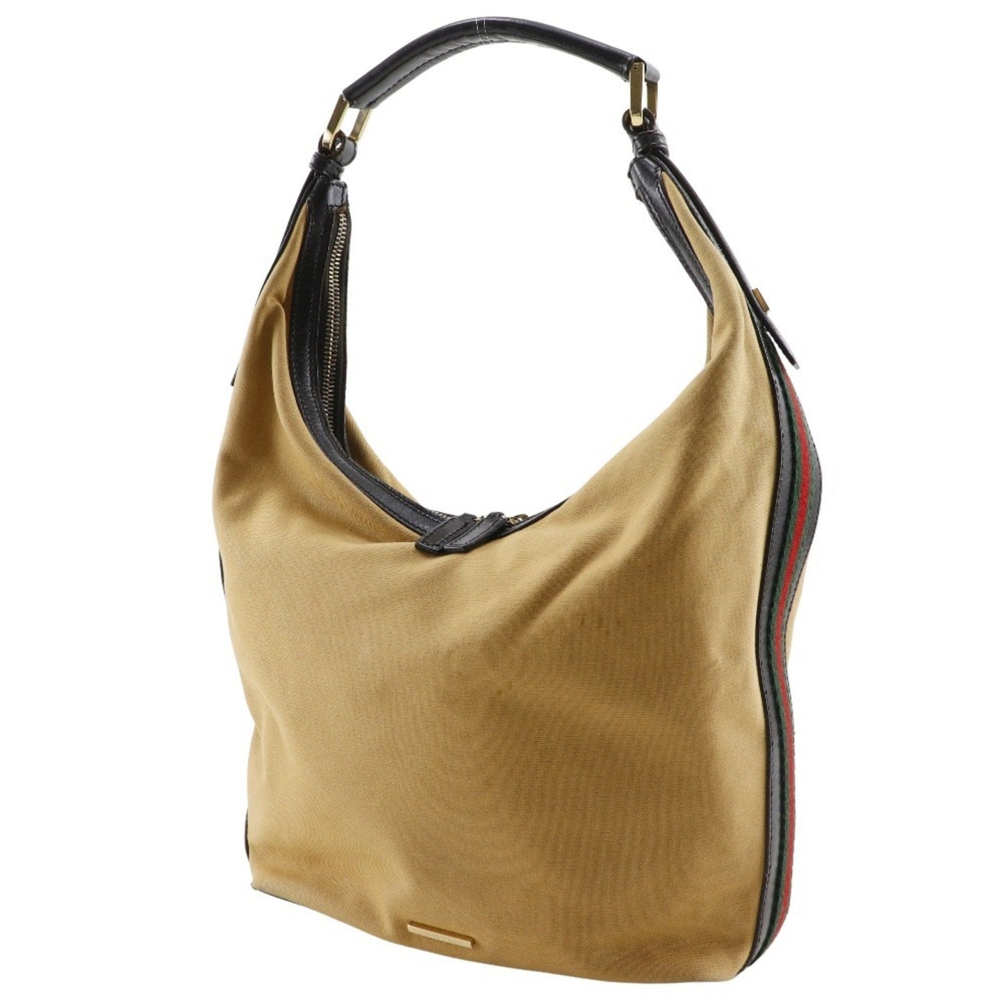 Gucci Beige Canvas Shoulder Bag ( )
