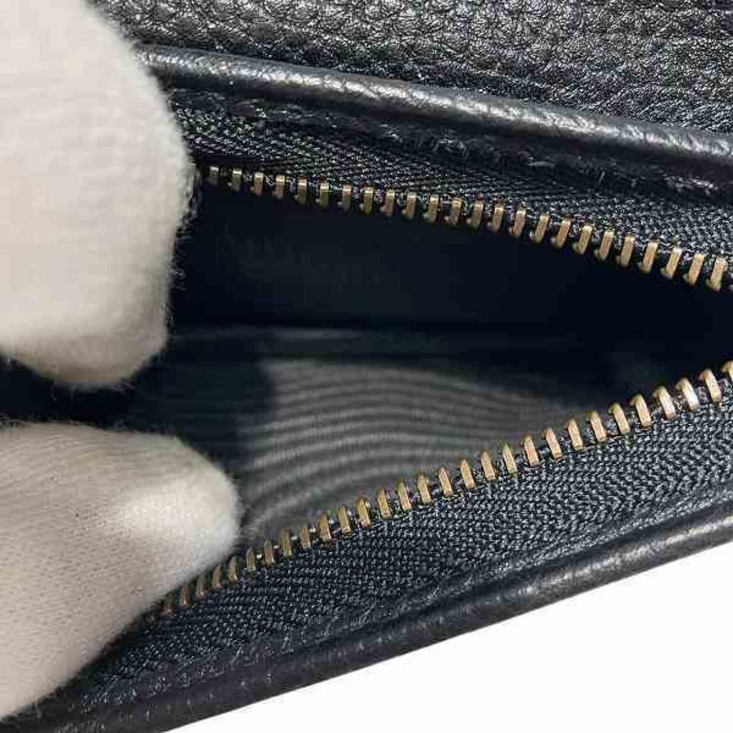 Gucci Black Leather Wallet (Bi-Fold) ( )
