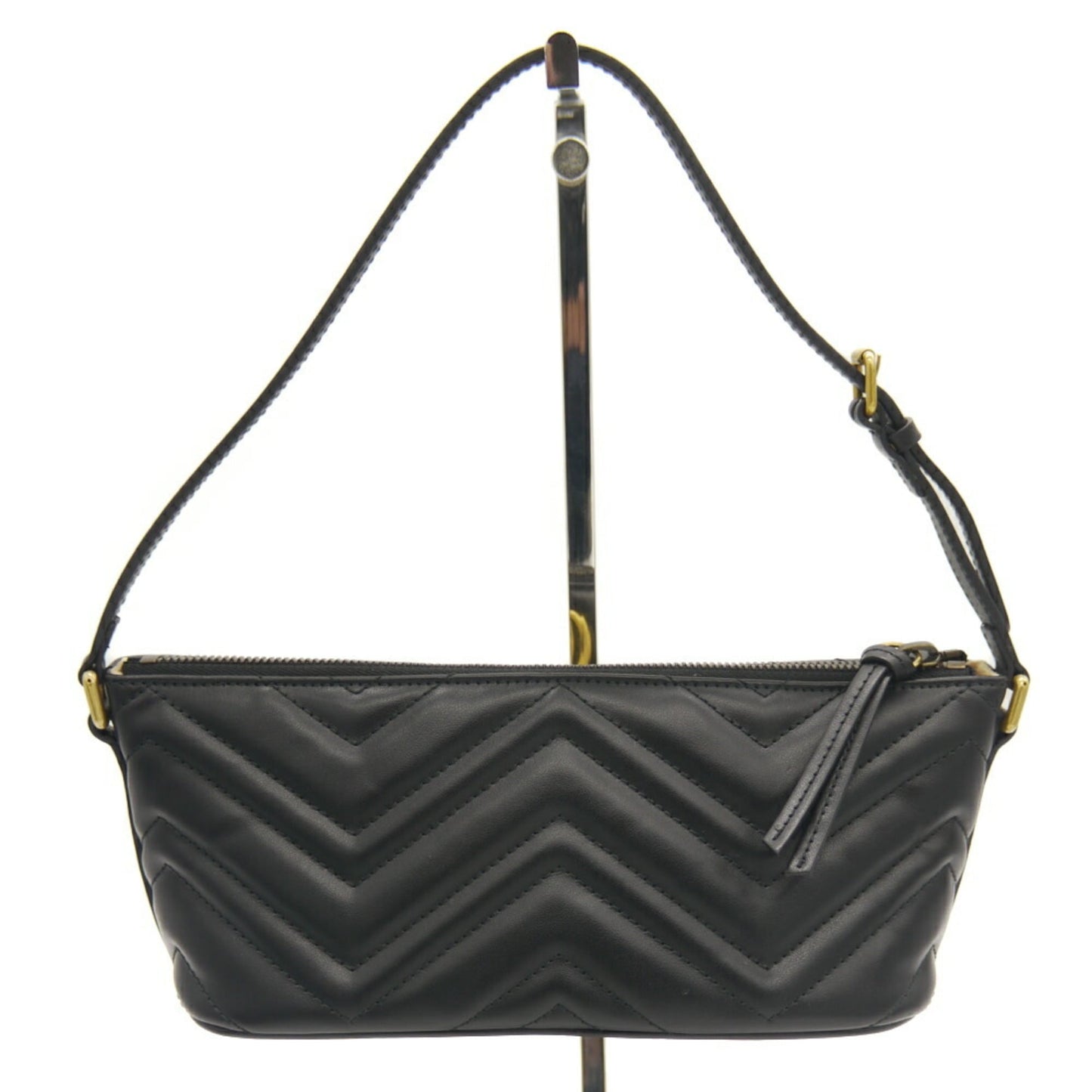 Gucci Black Leather Handbag ( )