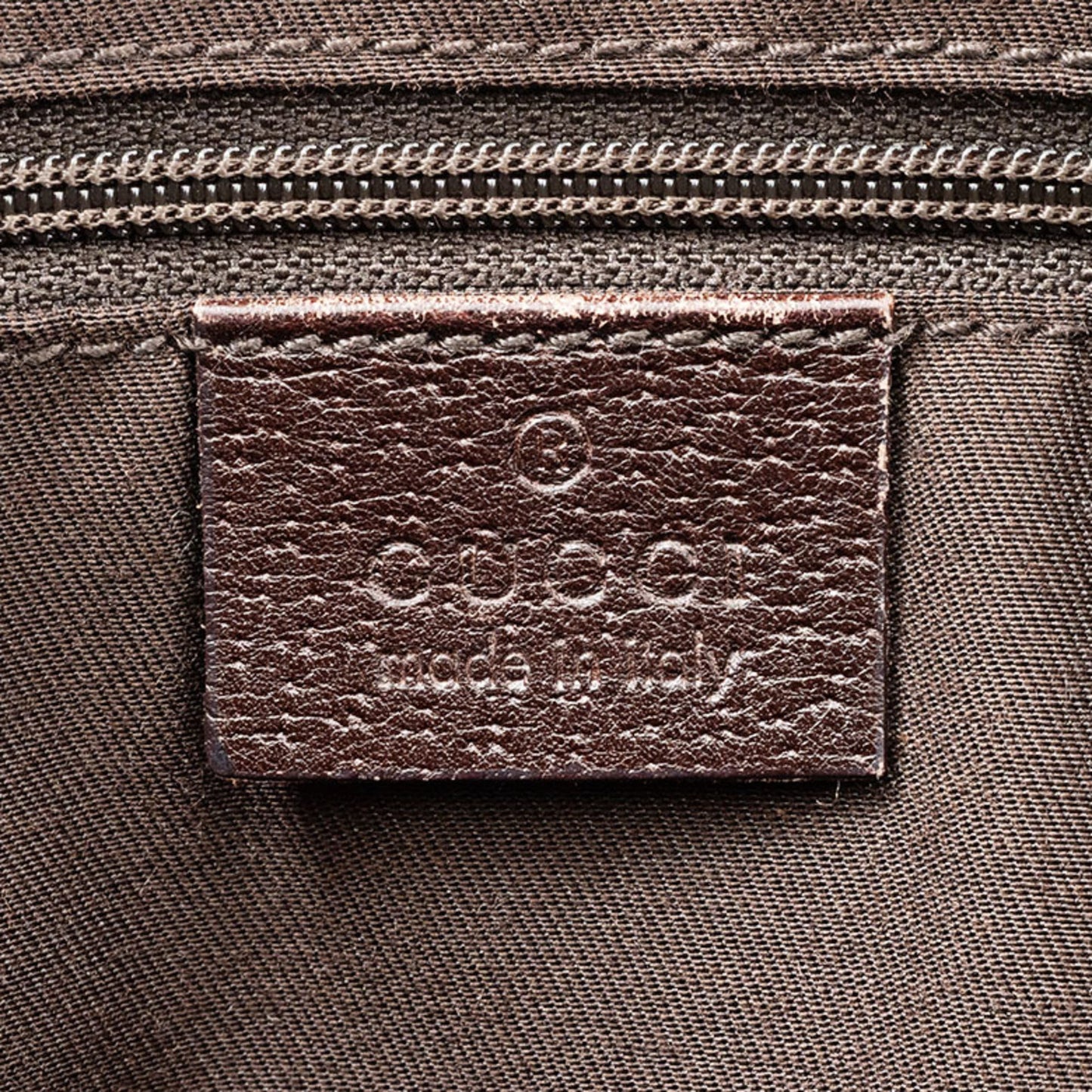 Gucci Gg Canvas Beige Brown Gg Canvas Leather Tote Bag ( )