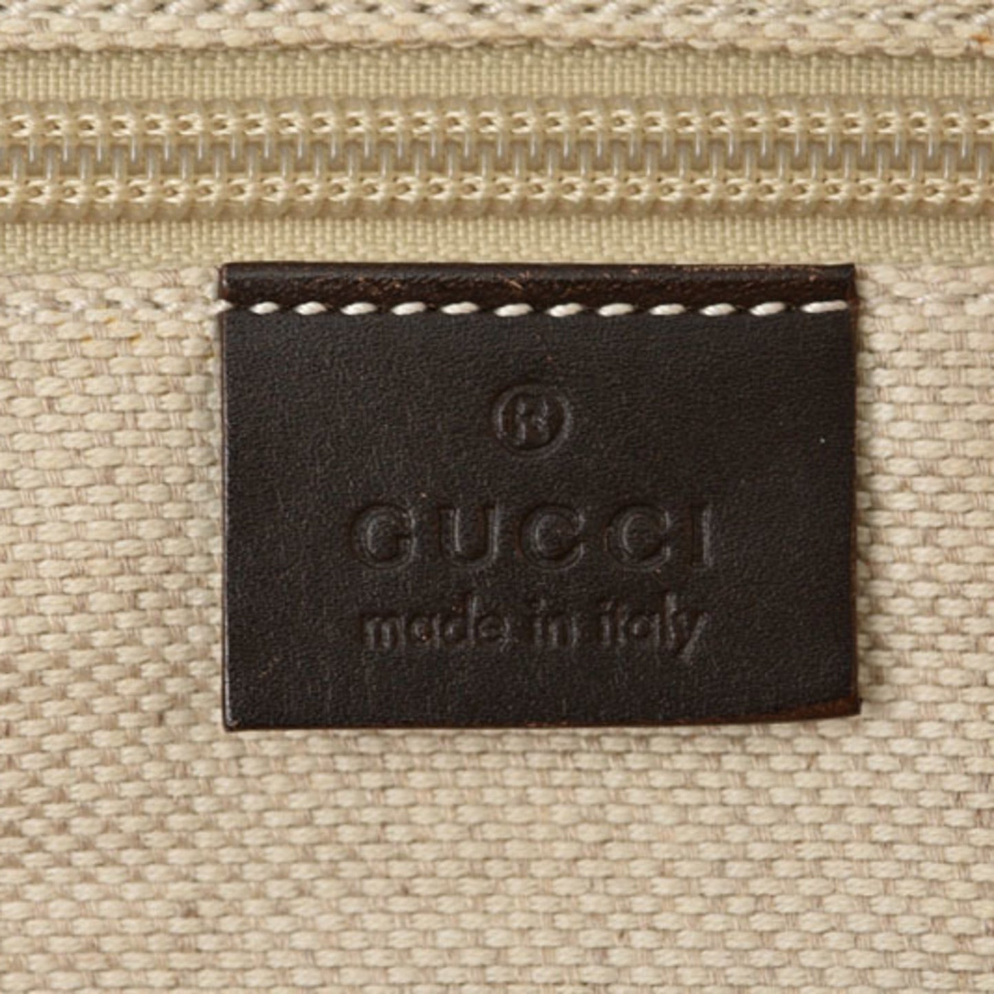 Gucci Dark Red Red Color Coated Canvas Shoulder Bag Tote Bag ( )