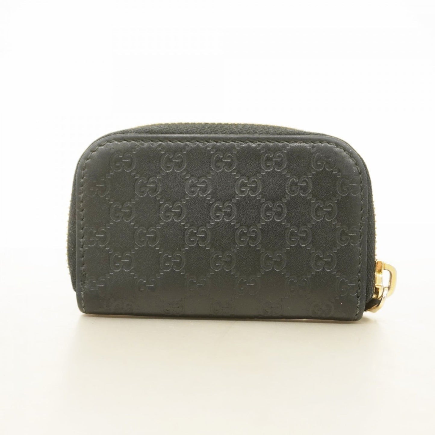 Gucci Black Leather Coin Purse/Coin Case ( )