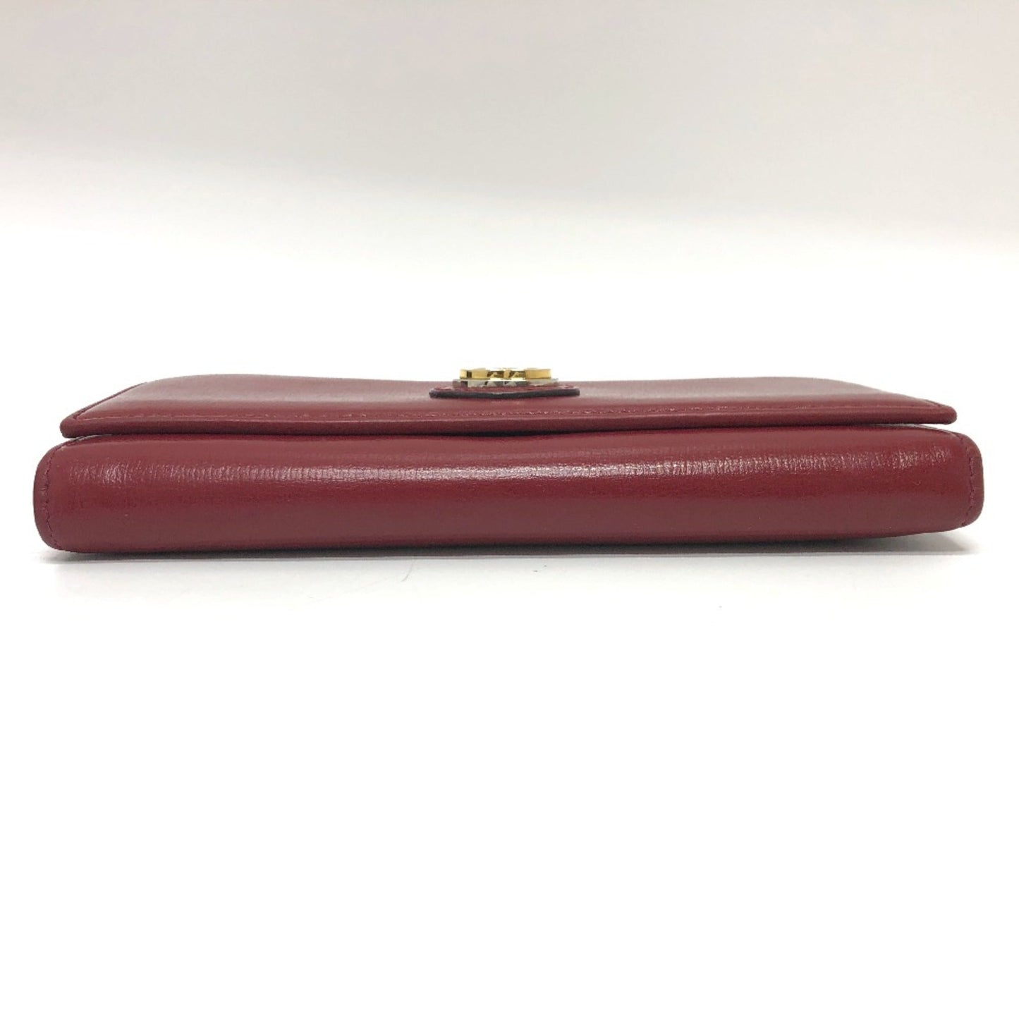 Gucci Red Leather Wallet (Bi-Fold) ( )