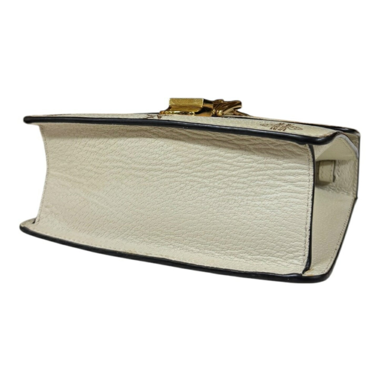 Gucci White Leather Shoulder Bag ( )