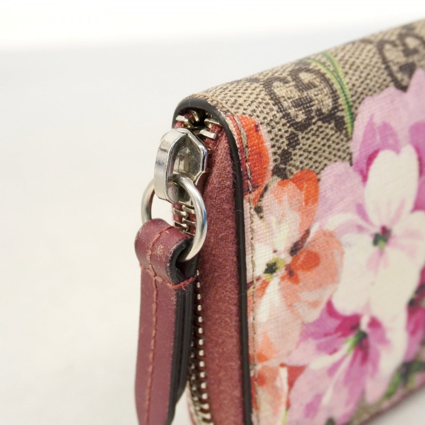 Gucci Brown Pink Pvc Coin Purse/Coin Case ( )