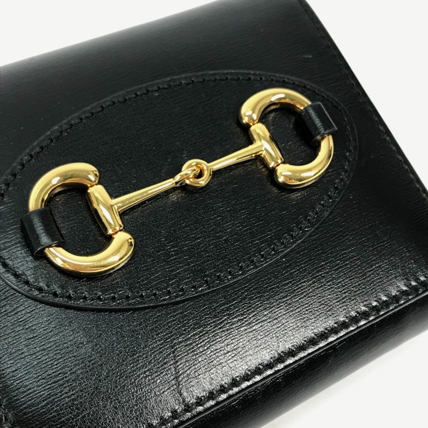 Gucci Black Leather Wallet (Bi-Fold) ( )