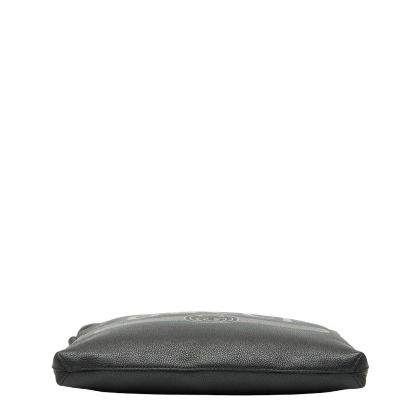 Gucci Black Leather Clutch Bag ( )