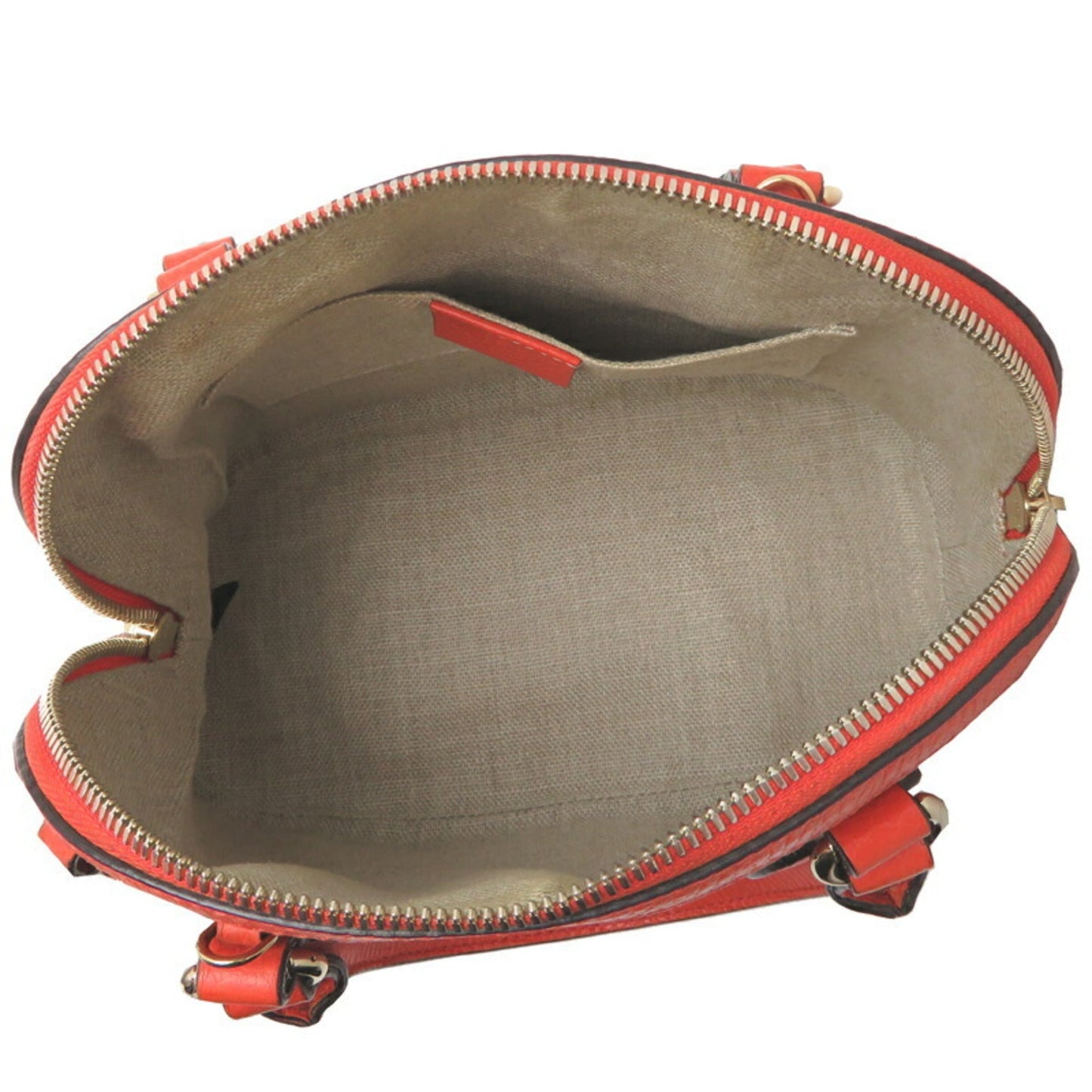 Gucci Orange Leather Handbag ( )