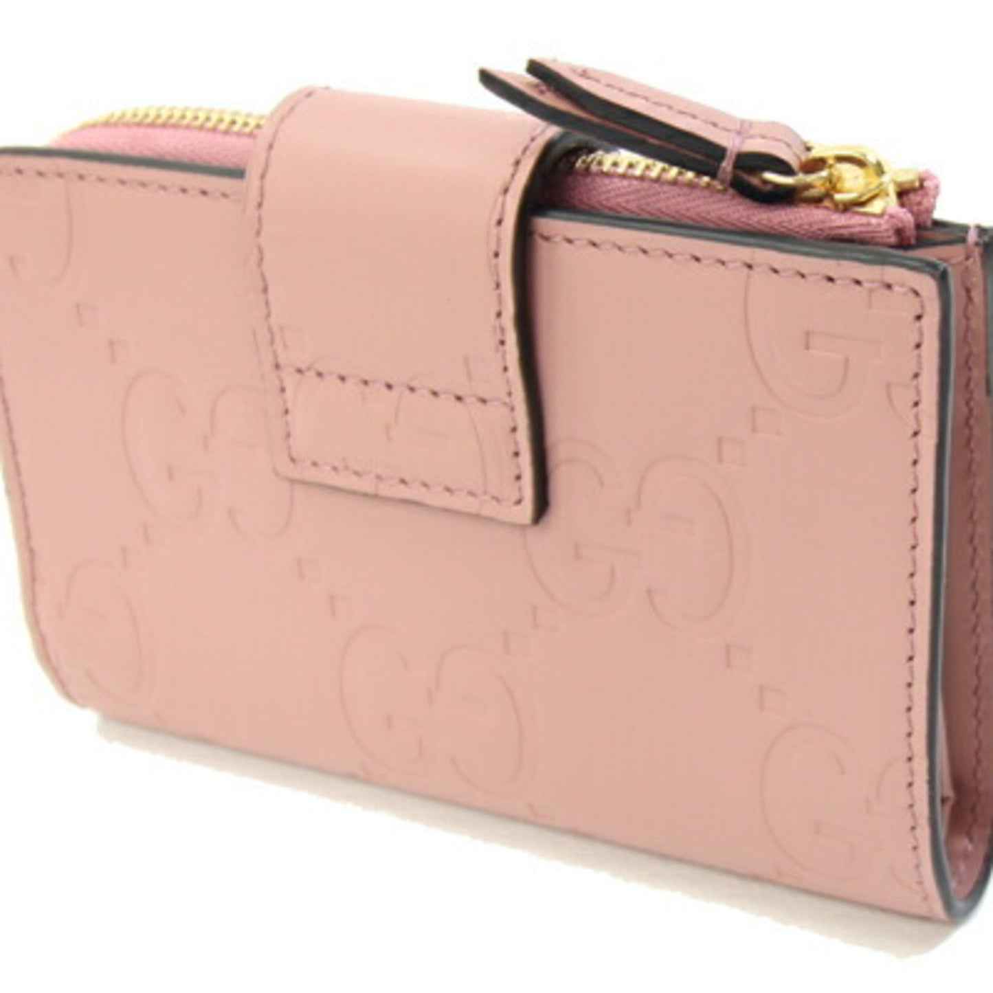 Gucci Pink Leather Wallet (Bi-Fold) ( )