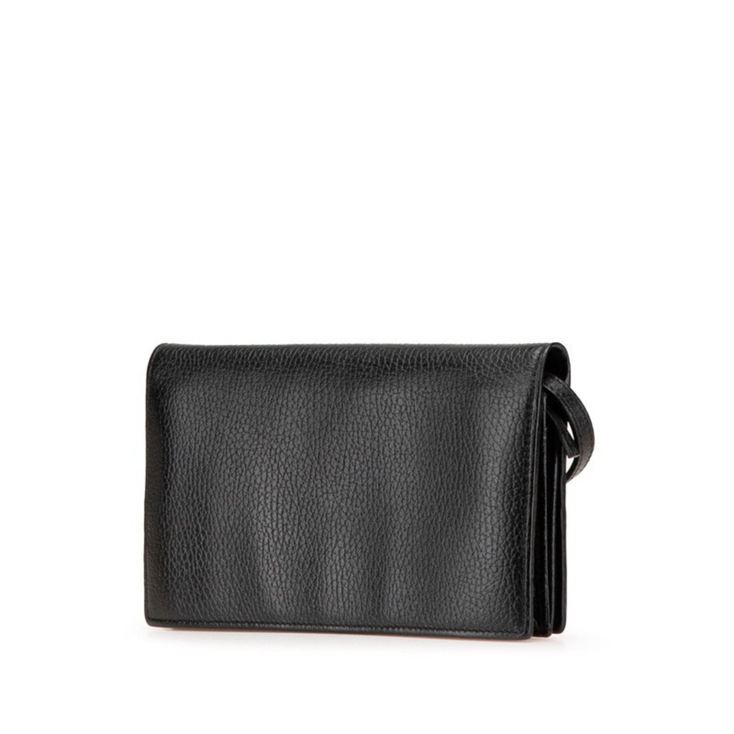 Gucci Black Leather Shoulder Bag ( )