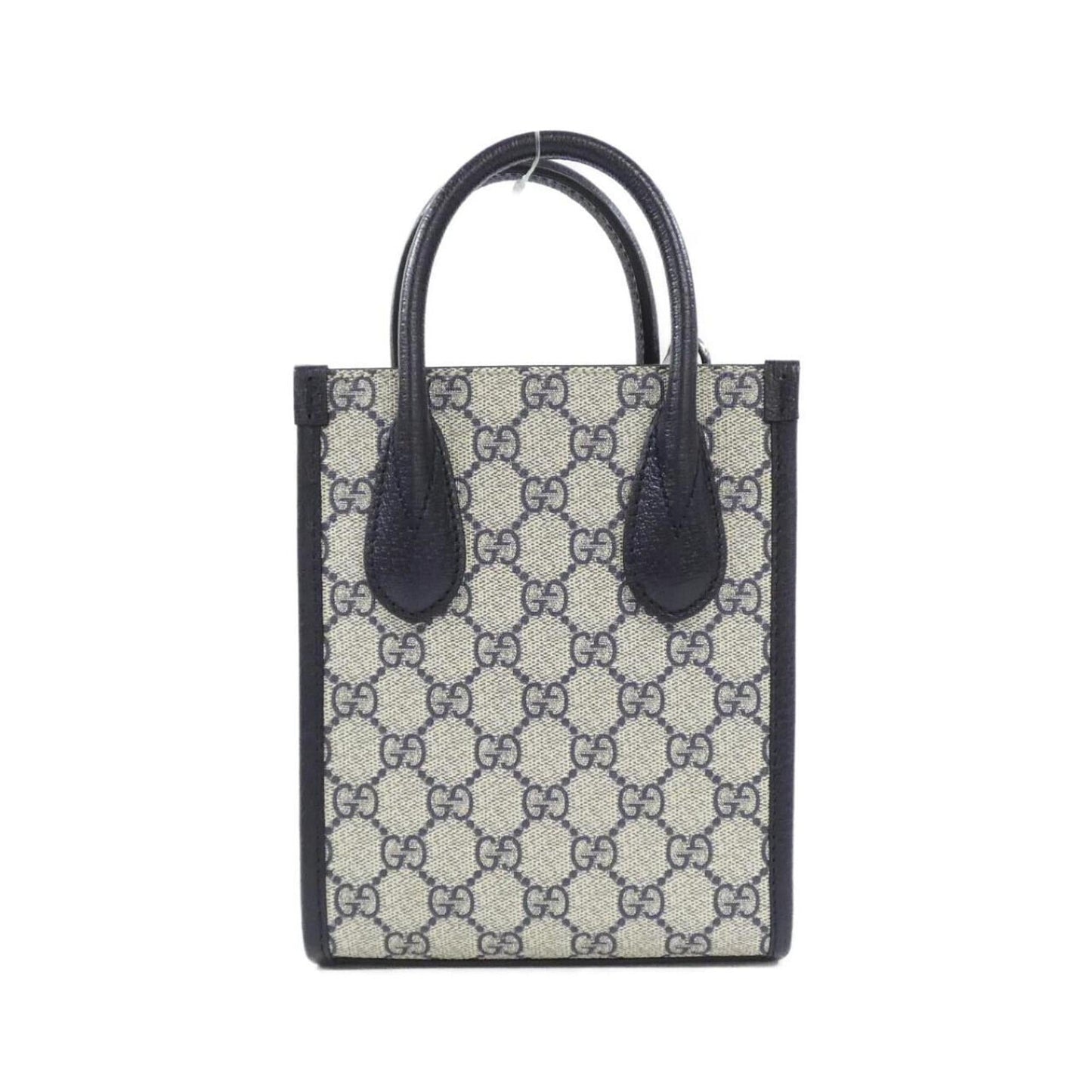 Gucci Beige Blue Gg Supreme Handbag ( )