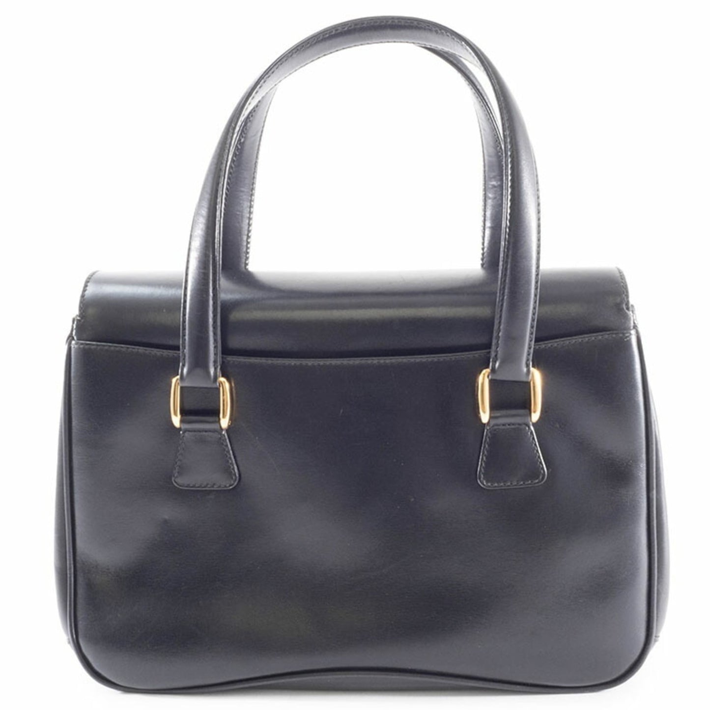 Gucci Black Leather Handbag ( )