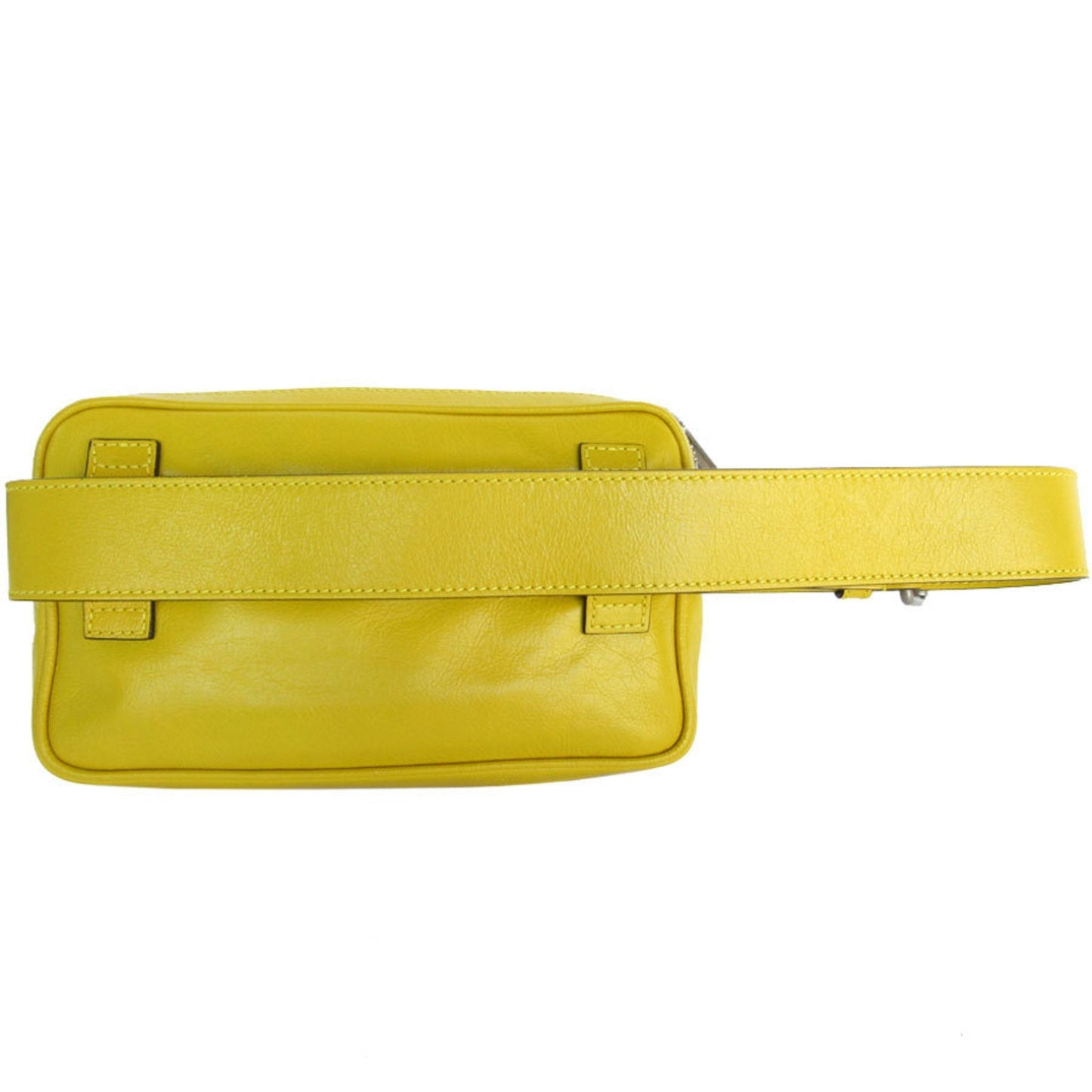Gucci Yellow Leather Fanny Pack Sling Bag