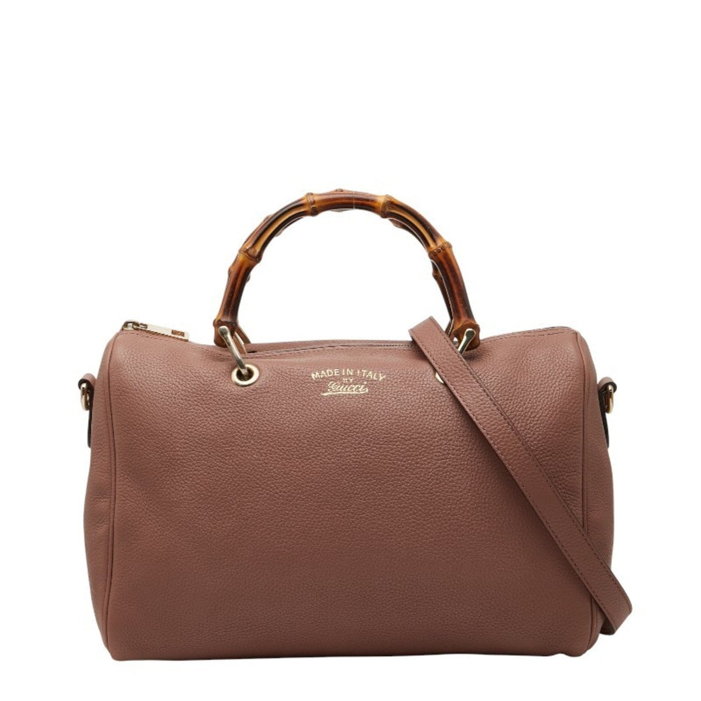 Gucci Pink Leather Handbag Shoulder Bag ( )