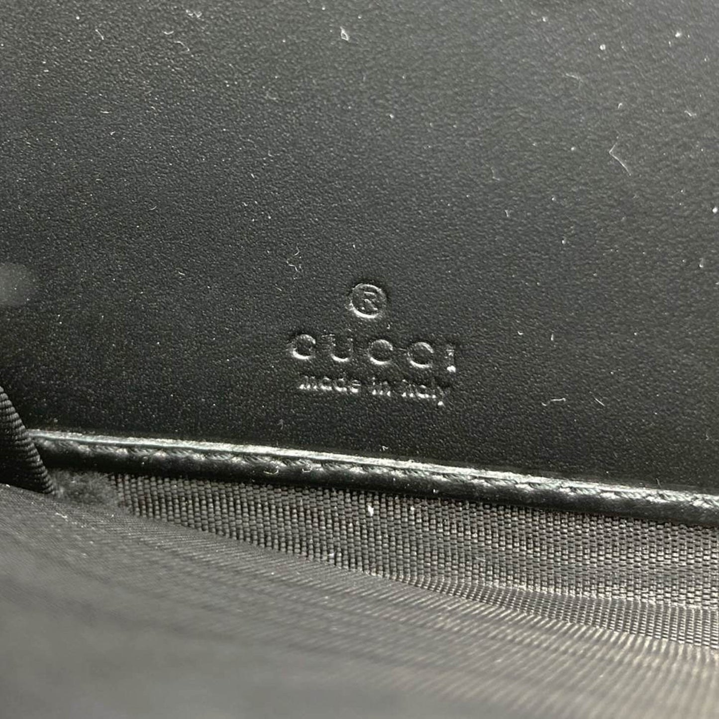 Gucci Black Gg Canvas Long Wallet (Bi-Fold) ( )