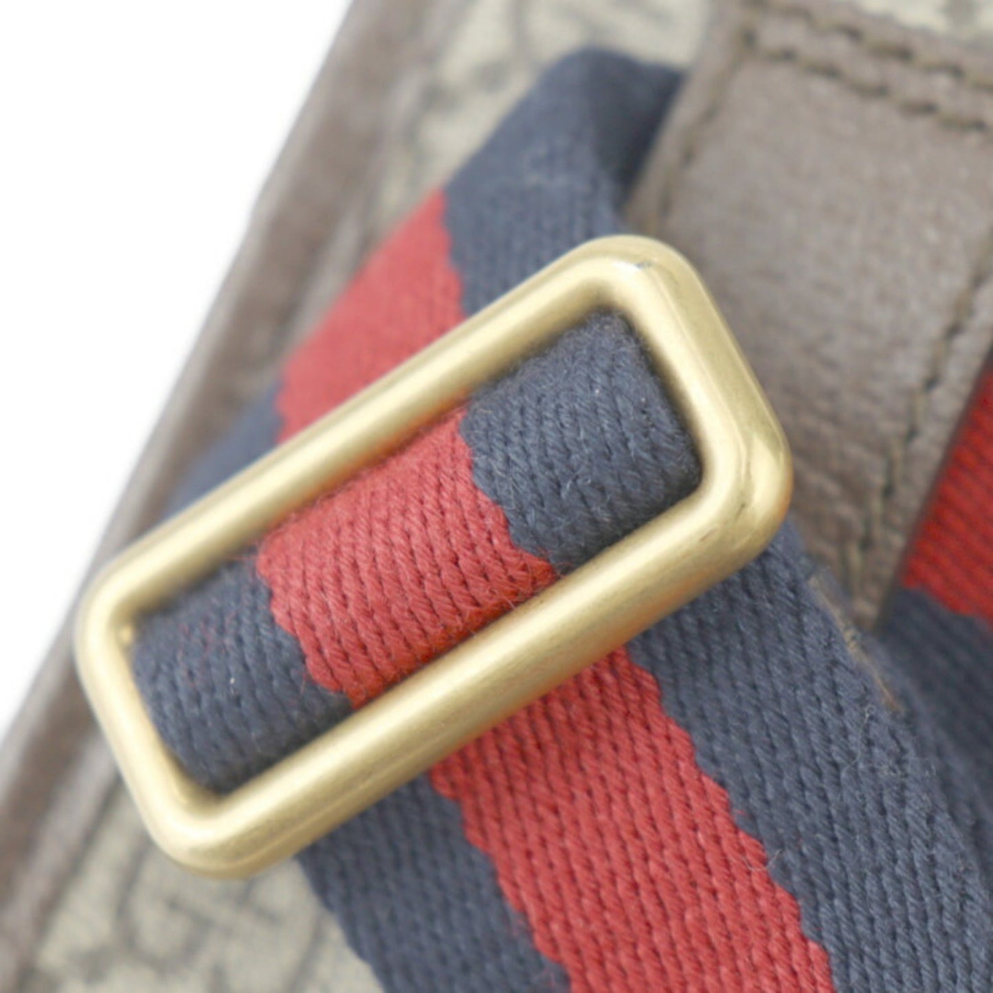 Gucci Beige Gg Supreme Leather Fanny Pack ( )