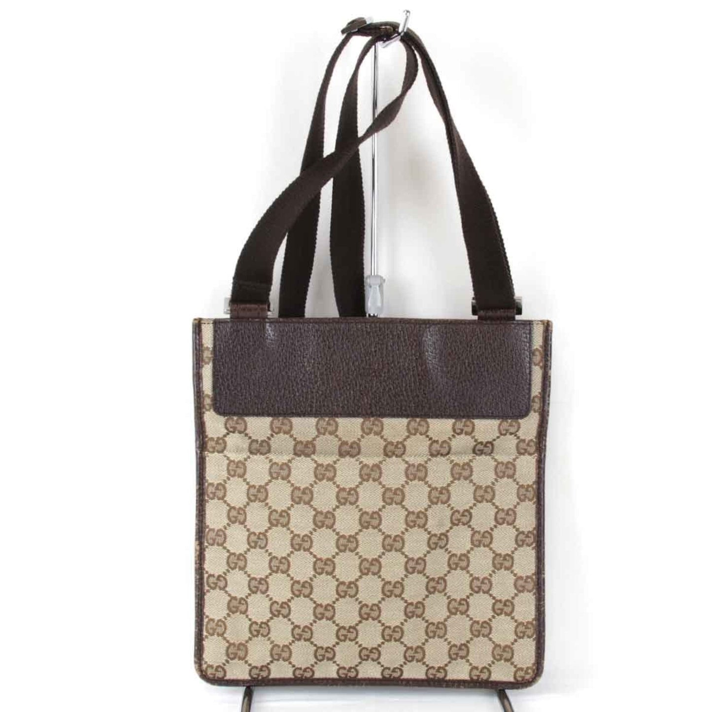 Gucci Gg Canvas Brown Gg Canvas Shoulder Bag ( )