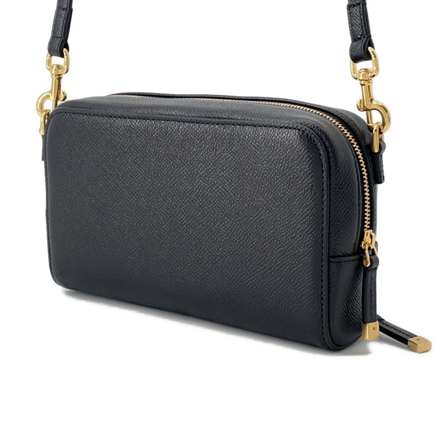 Christian Dior Black Leather Shoulder Bag ()