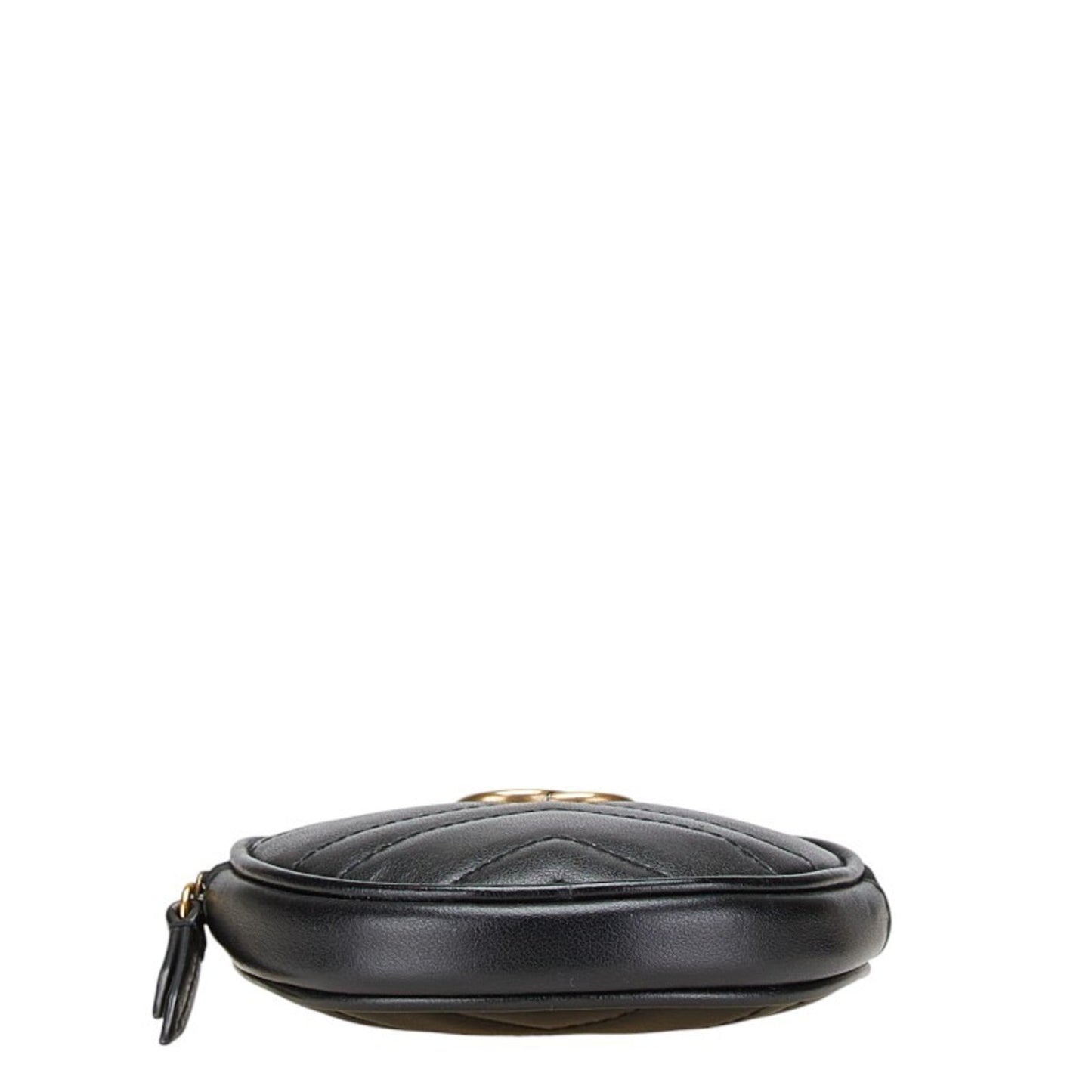Gucci Black Leather Coin Purse/Coin Case ( )