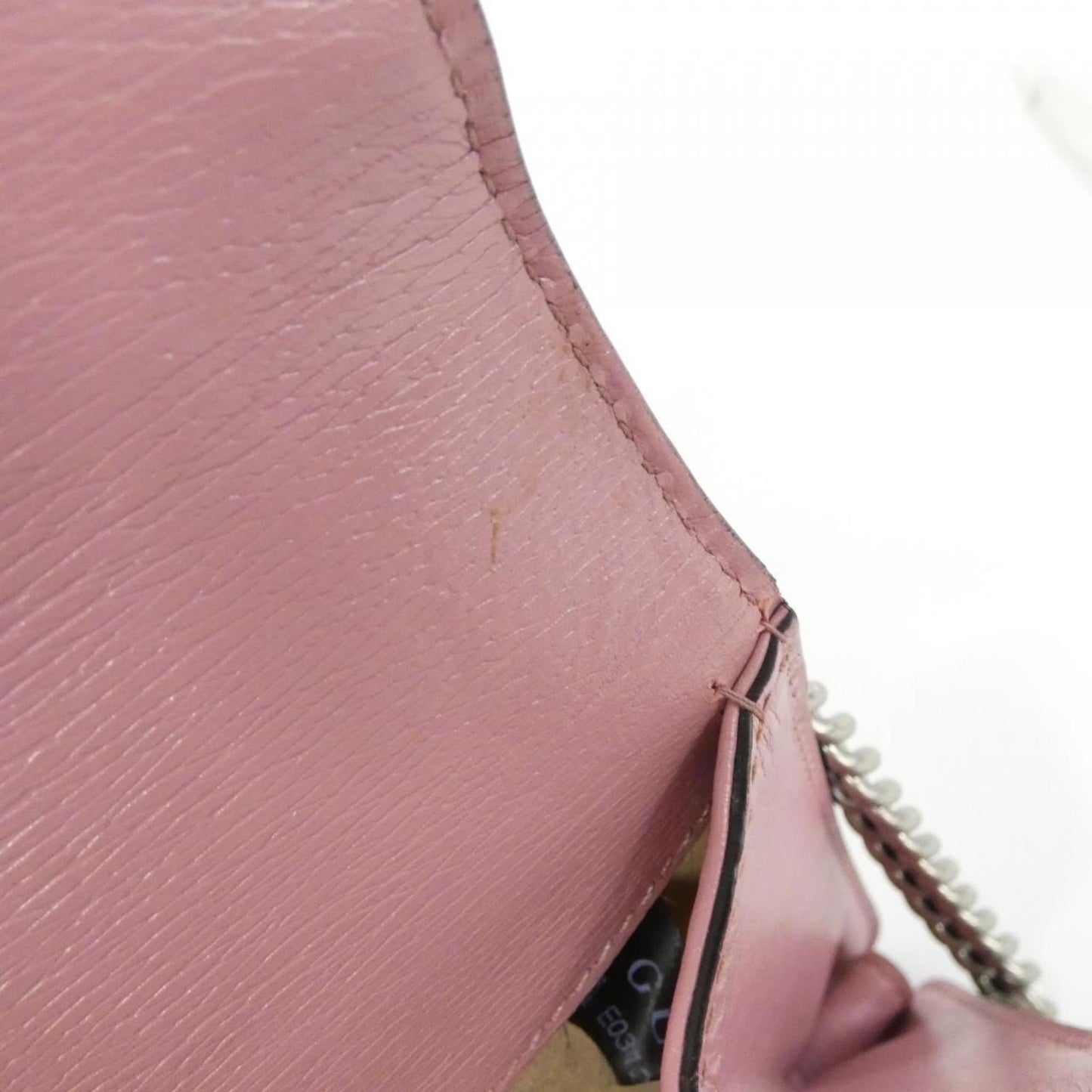 Gucci Pink Leather Shoulder Bag ( )