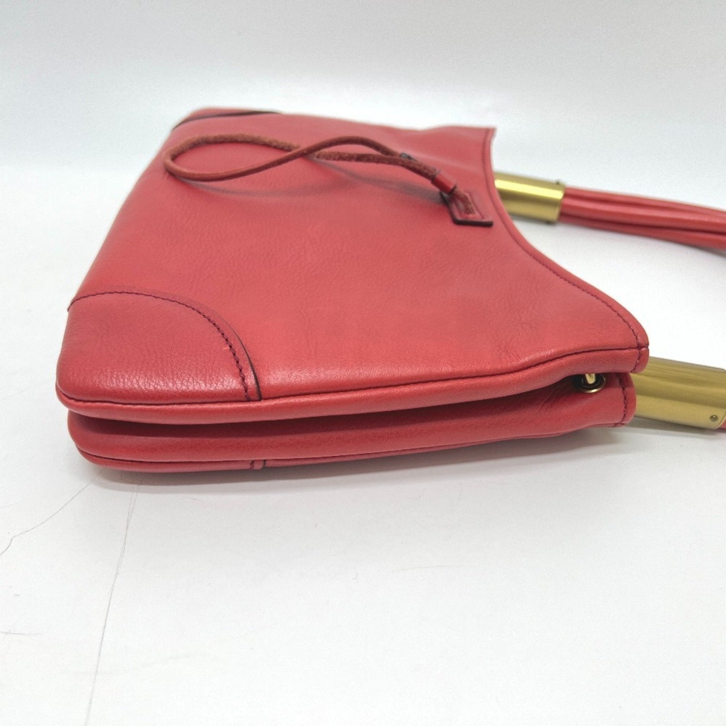 Gucci Red Color Leather Handbag ( )