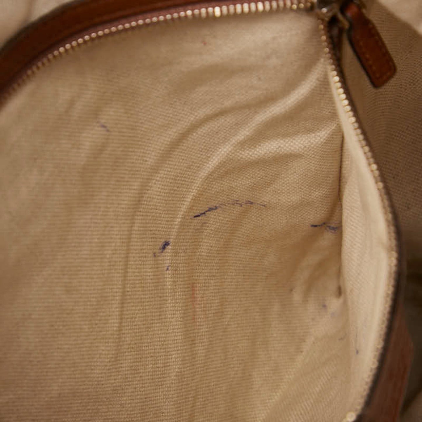 Gucci Brown Leather Shoulder Bag ( )