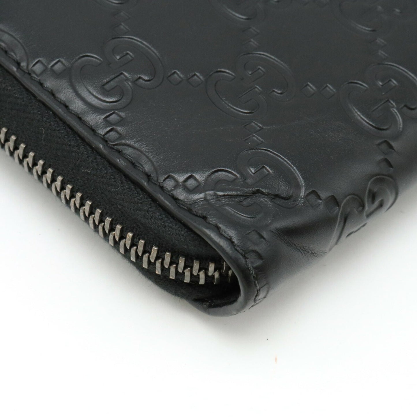 Gucci Black Leather Wallet (Bi-Fold) ( )