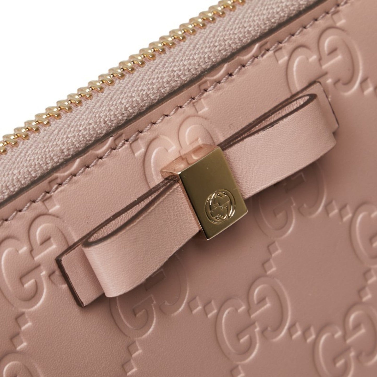Gucci Guccissima Pink Leather Coin Purse/Coin Case ( )