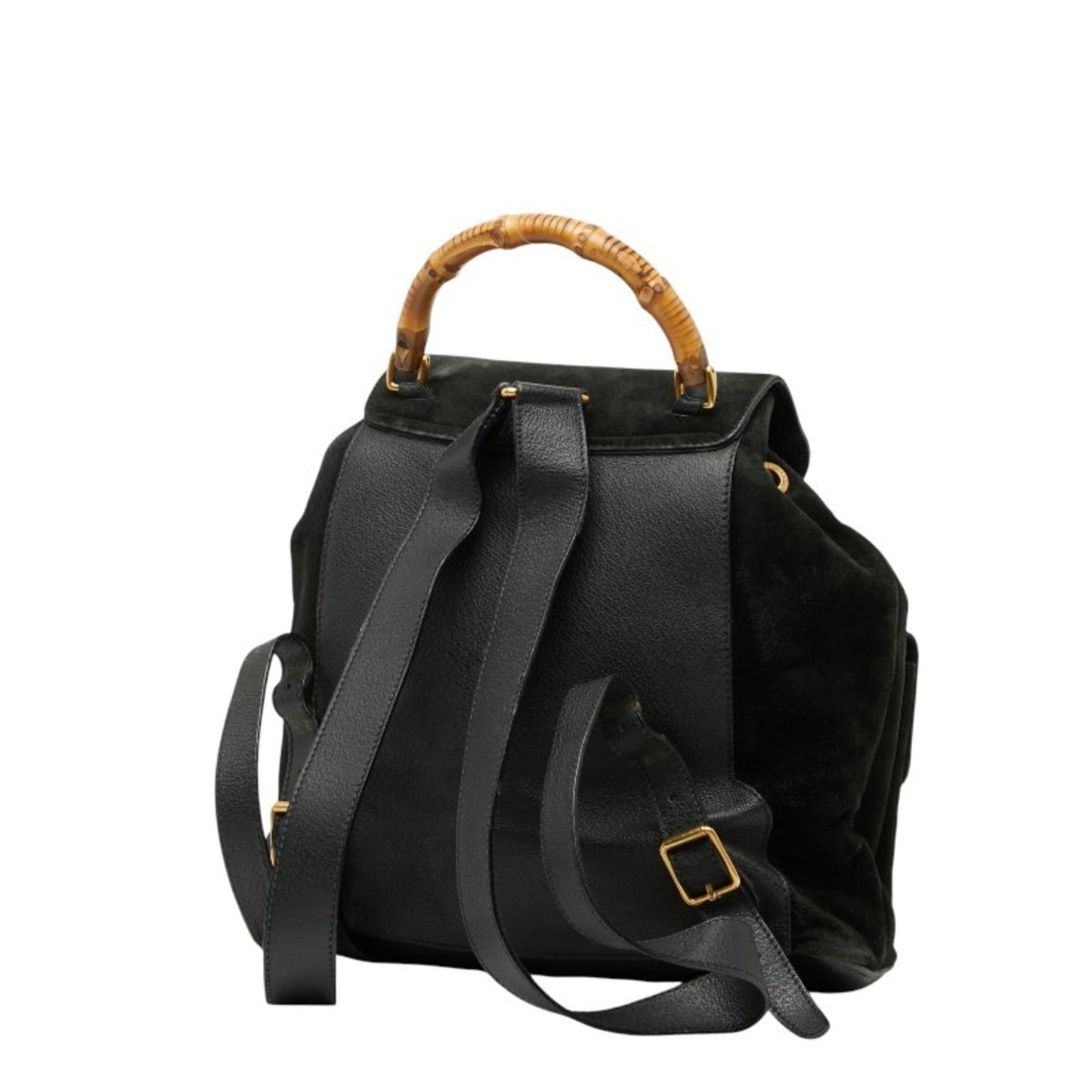 Gucci Black Leather Backpack ( )