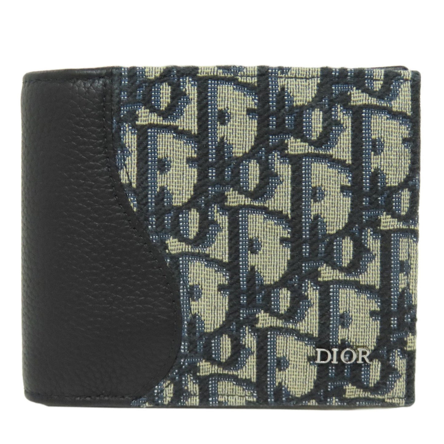 Christian Dior Black Canvas Wallet (Bi-Fold) ()